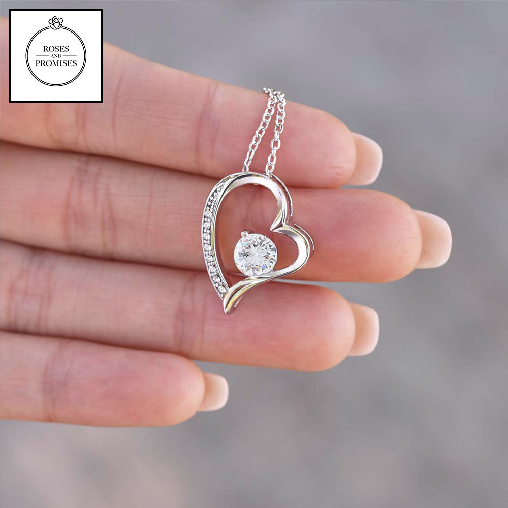 To My Daughter Xmas Love Necklace Gift From Dad | Unique Father- Daughter Jewelry for Birthday or Christmas