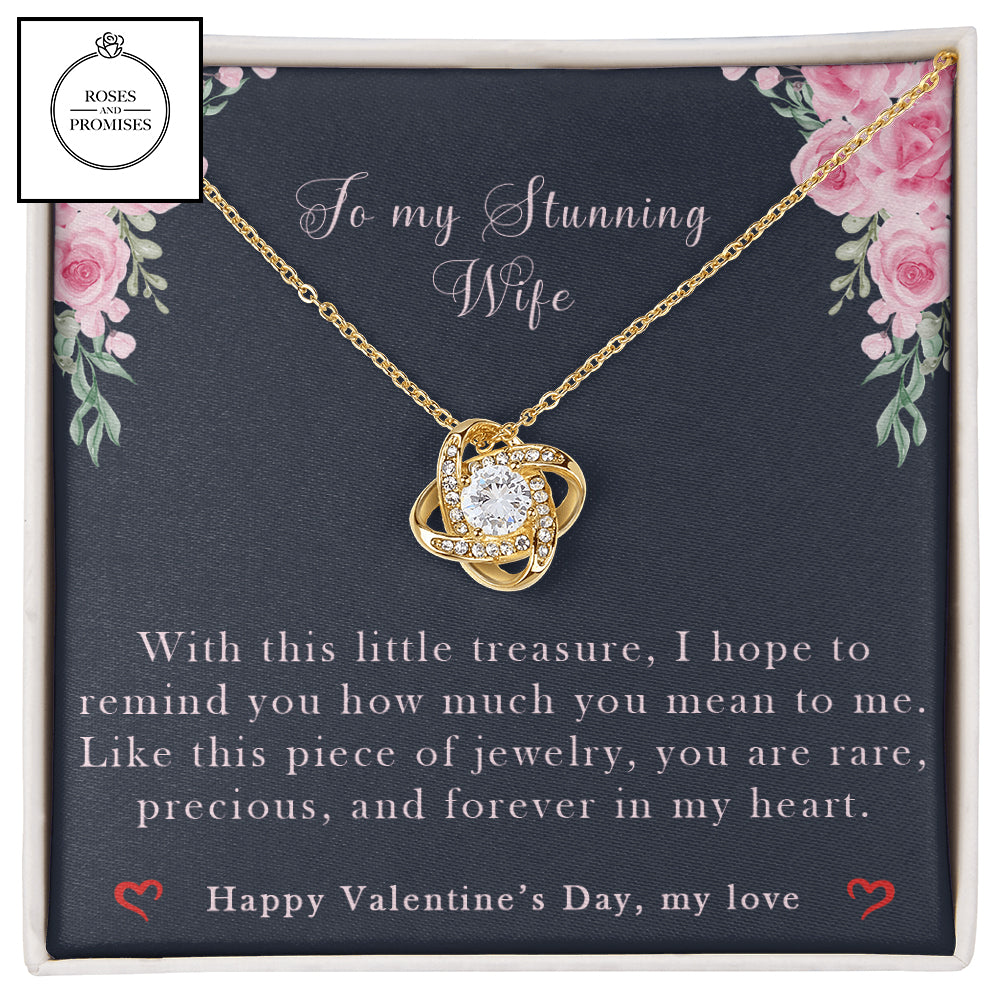 To My Stunning Wife Valentine Gift, Gift for My Wife, For my Valentine, Gift from Husband, Gift for Her, Gift Idea