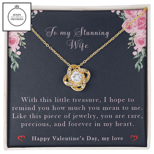 To My Stunning Wife Valentine Gift, Gift for My Wife, For my Valentine, Gift from Husband, Gift for Her, Gift Idea