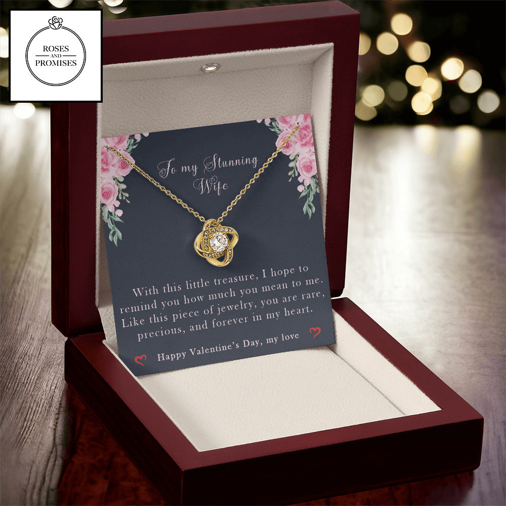 To My Stunning Wife Valentine Gift, Gift for My Wife, For my Valentine, Gift from Husband, Gift for Her, Gift Idea
