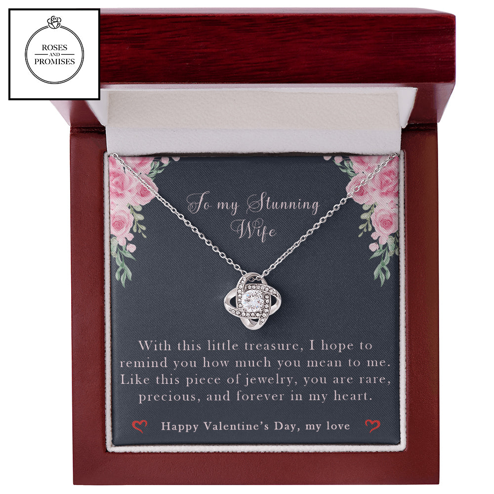 To My Stunning Wife Valentine Gift, Gift for My Wife, For my Valentine, Gift from Husband, Gift for Her, Gift Idea