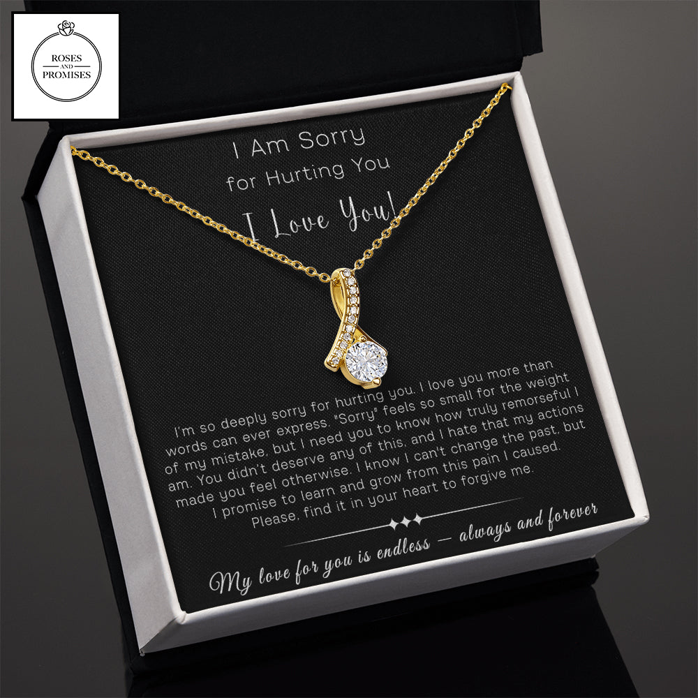 I am Truly Sorry Alluring Beauty Necklace