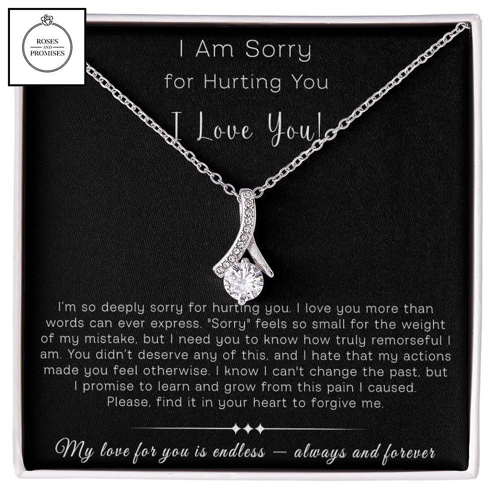I am Truly Sorry Alluring Beauty Necklace