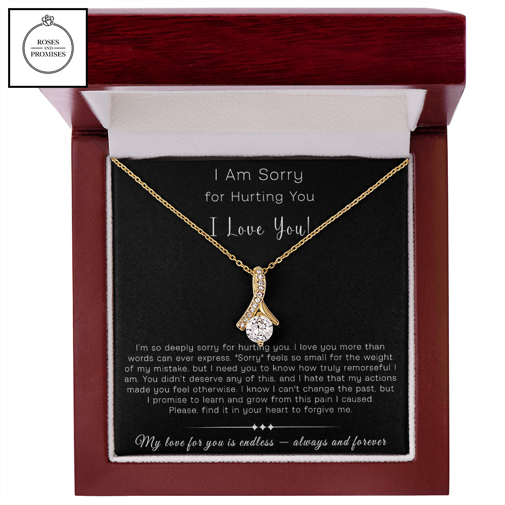 I am Truly Sorry Alluring Beauty Necklace