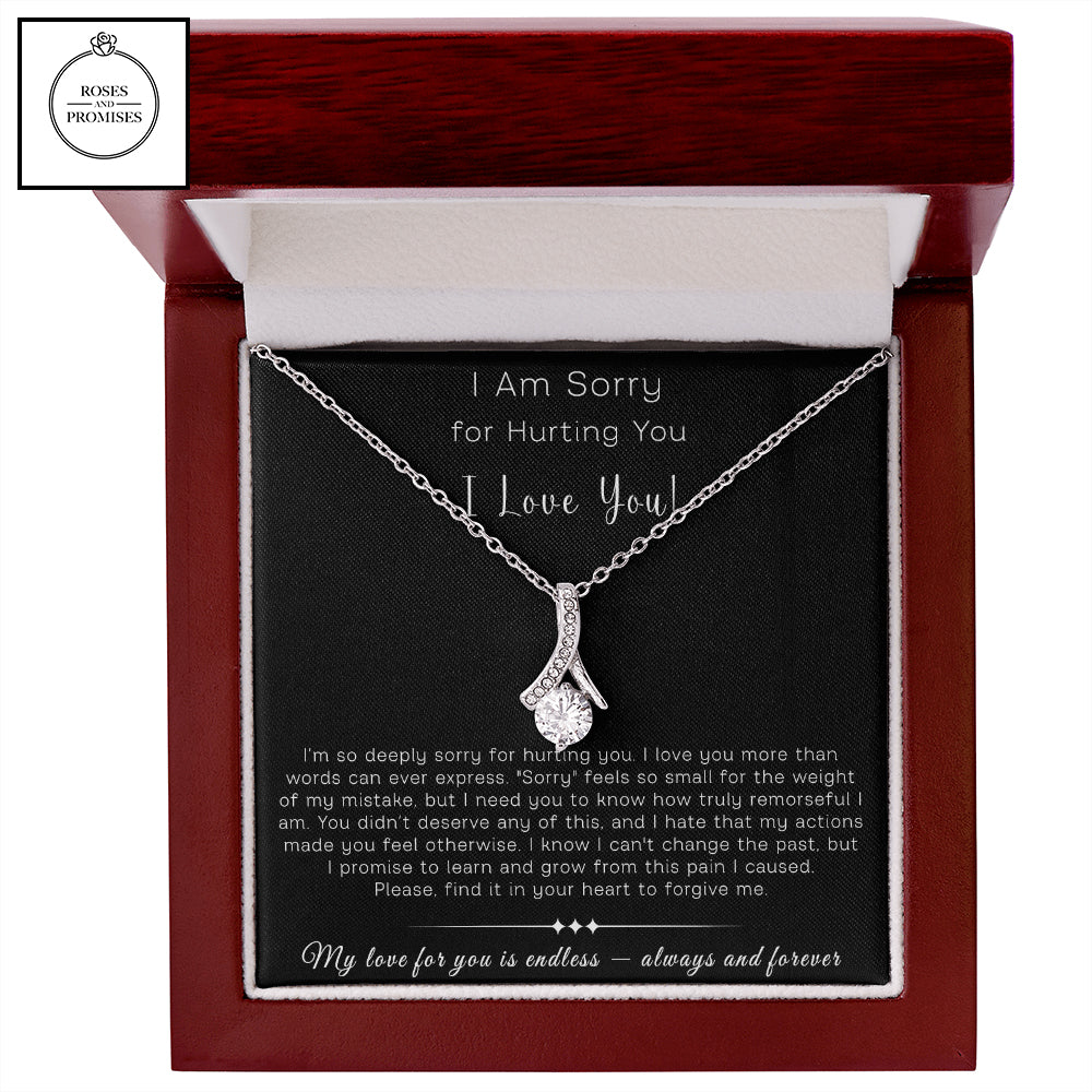 I am Truly Sorry Alluring Beauty Necklace