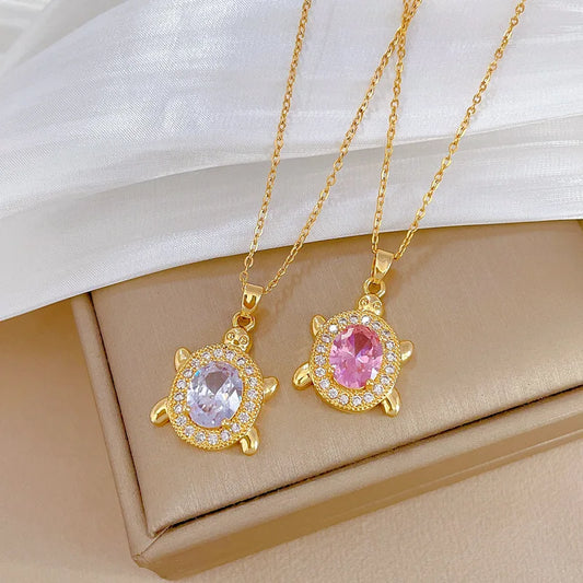 Turtle Animal Necklace