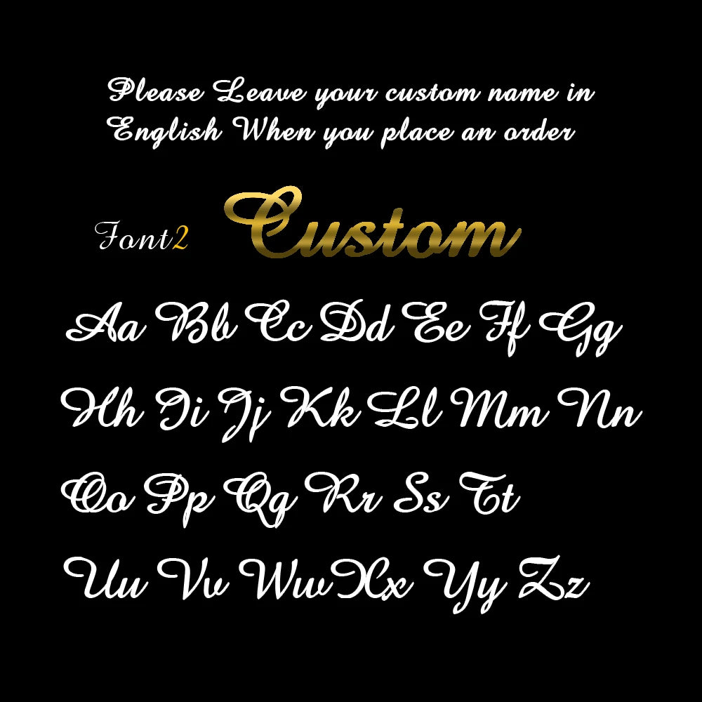 Custom Two Letter Necklace – Double Initial Pendant Gift for Her