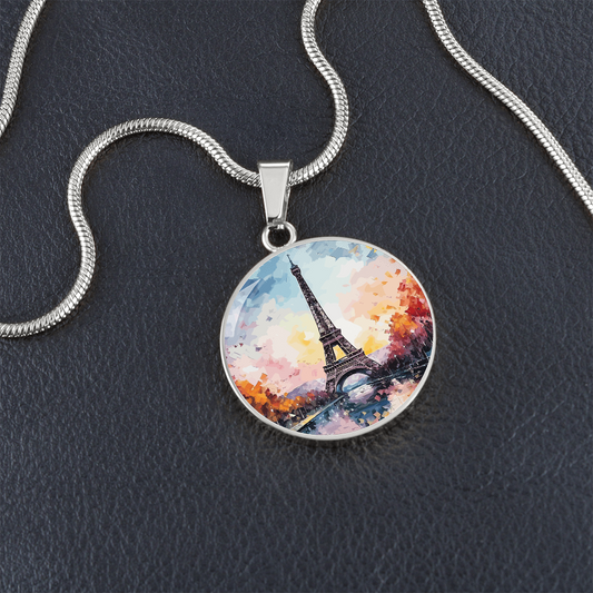 Eiffel Tower Paris Necklace, Paris Pendant , Personalized Jewelry, Gifts for Girlfriend, Gifts for Mom, Custom Jewelry