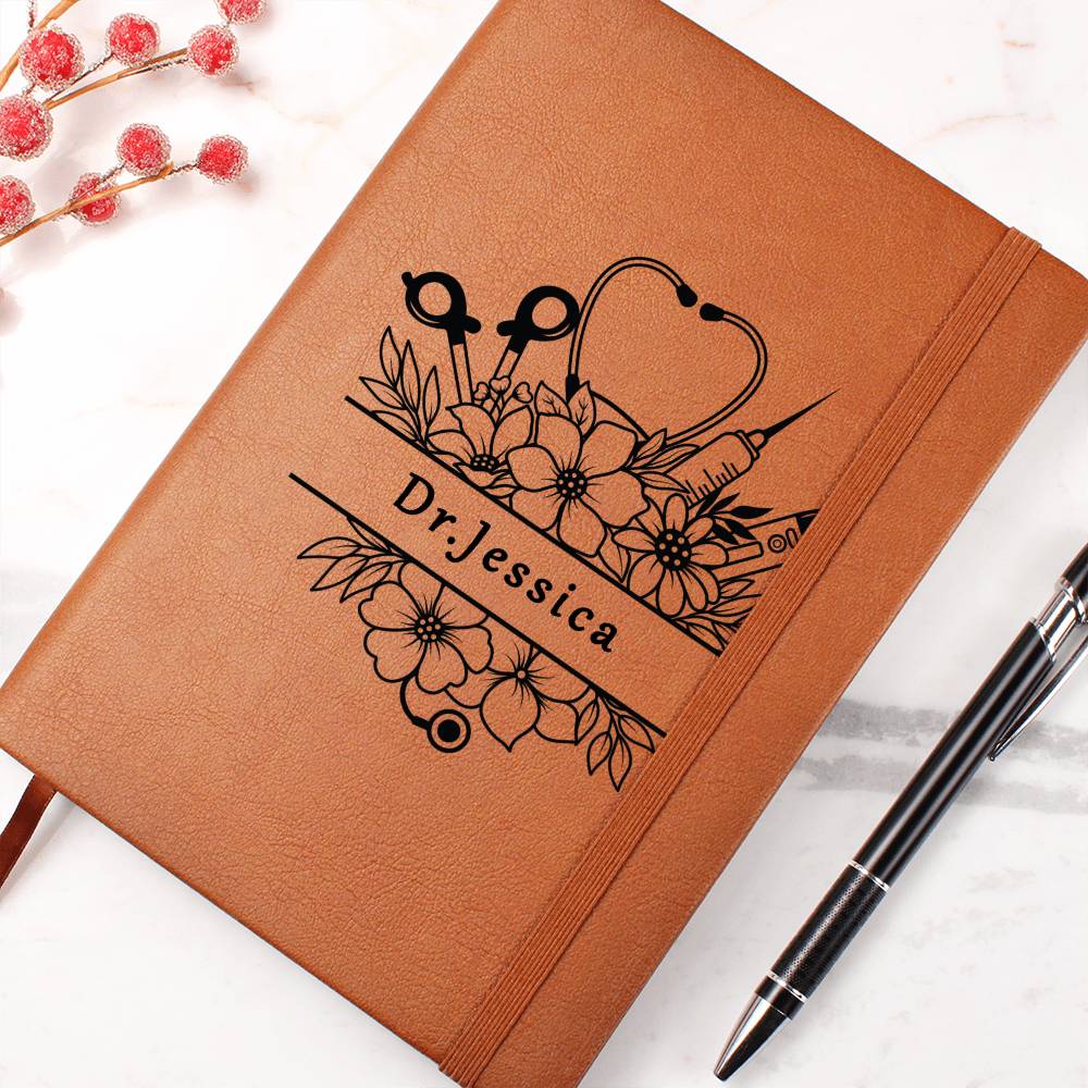 Personalized Journal For Doctor/ Nurse, Female Doctor, Medical Student Gift, Future Doctor Gift, Doctor Graduation Gift, Nurse Graduate gift