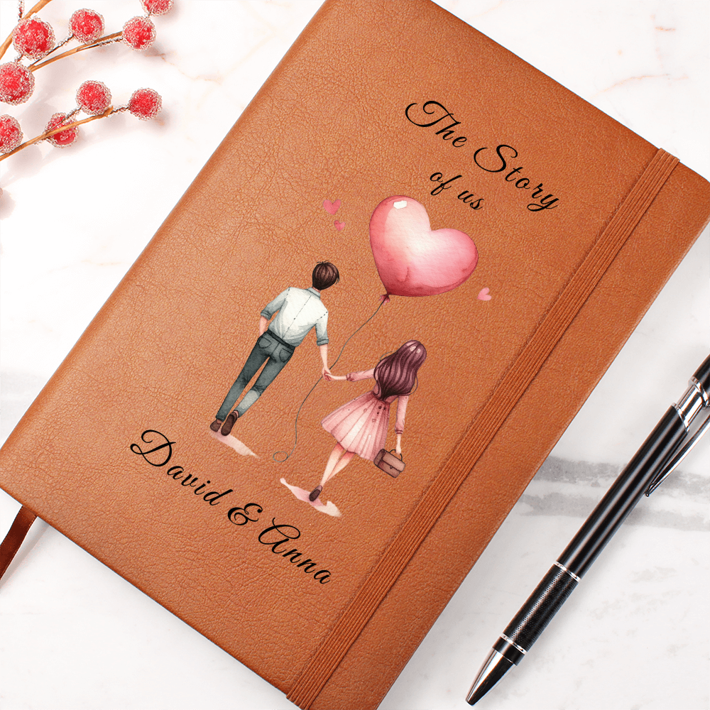 The Story of Us Journal for Couple, Notebook for Couple, Gift for Wife, Gift for Husband, Gift for Couple, 1st, 2nd Anniversary Gift