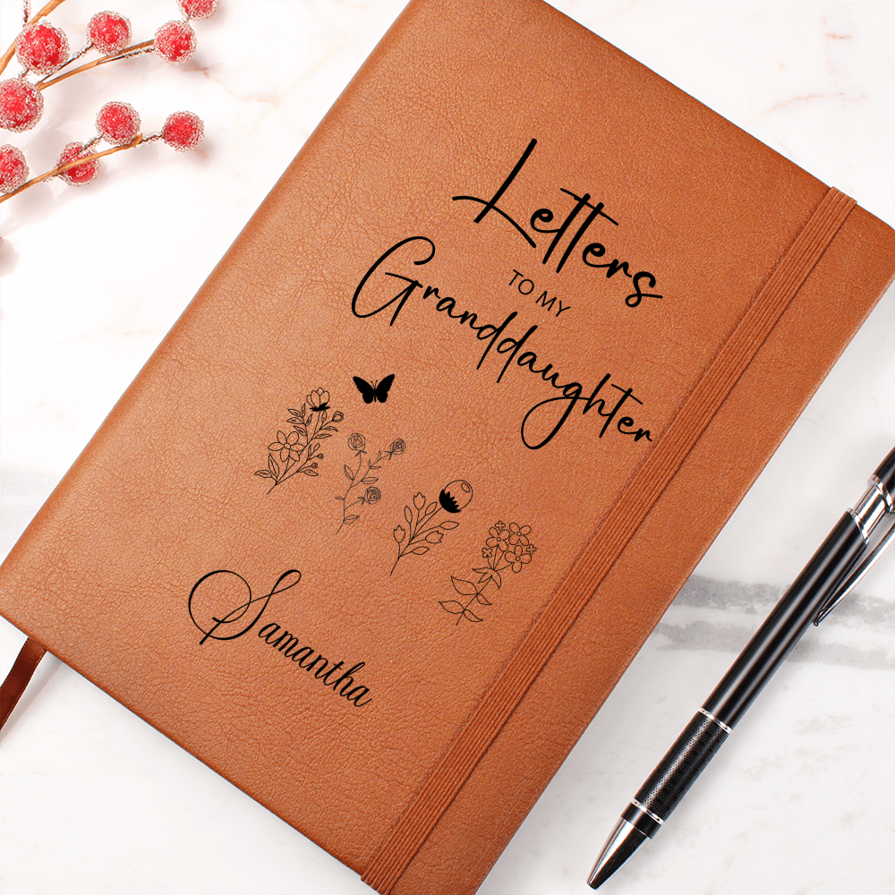 Letters To My Granddaughter Personalized Journal