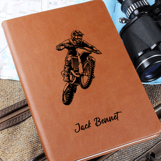Personalized Motocross Journal, Custom Motorcycle Journal,  Dirtbike Journal, Personalized Kids Journal | Custom Notebook