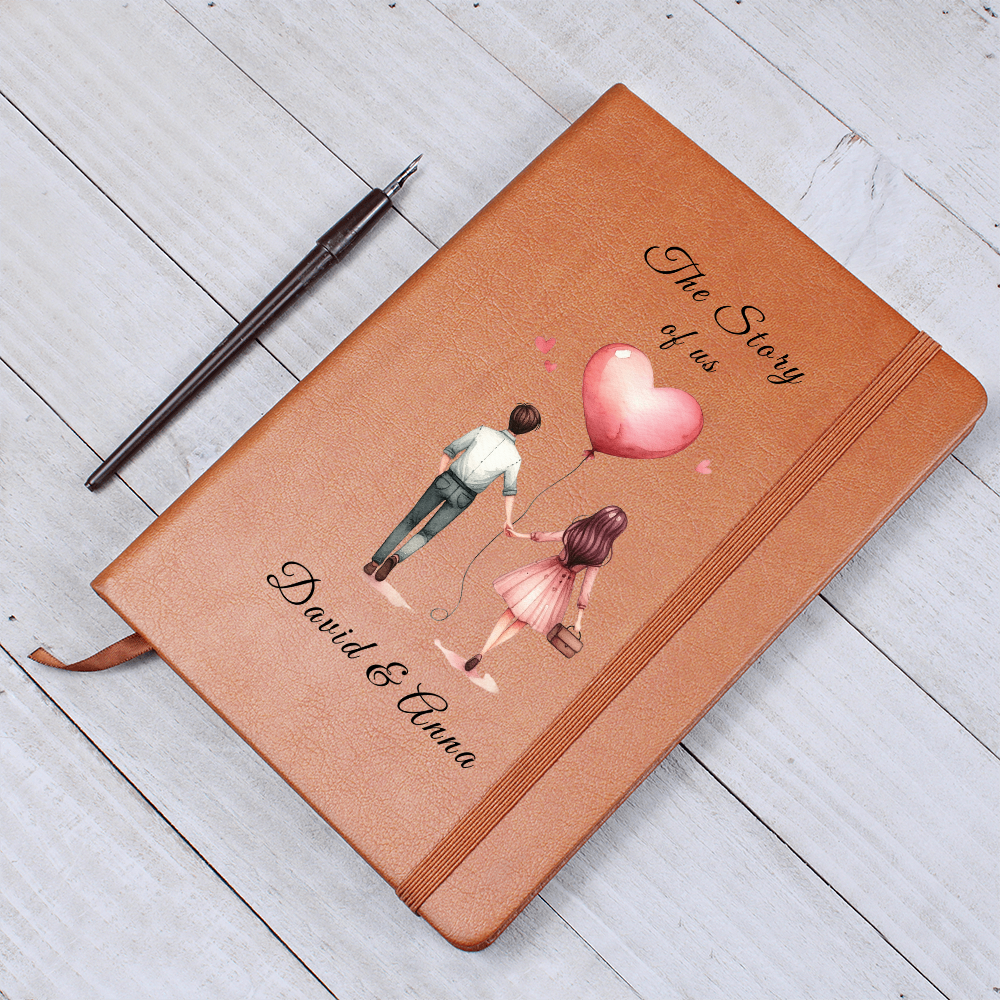 The Story of Us Journal for Couple, Notebook for Couple, Gift for Wife, Gift for Husband, Gift for Couple, 1st, 2nd Anniversary Gift