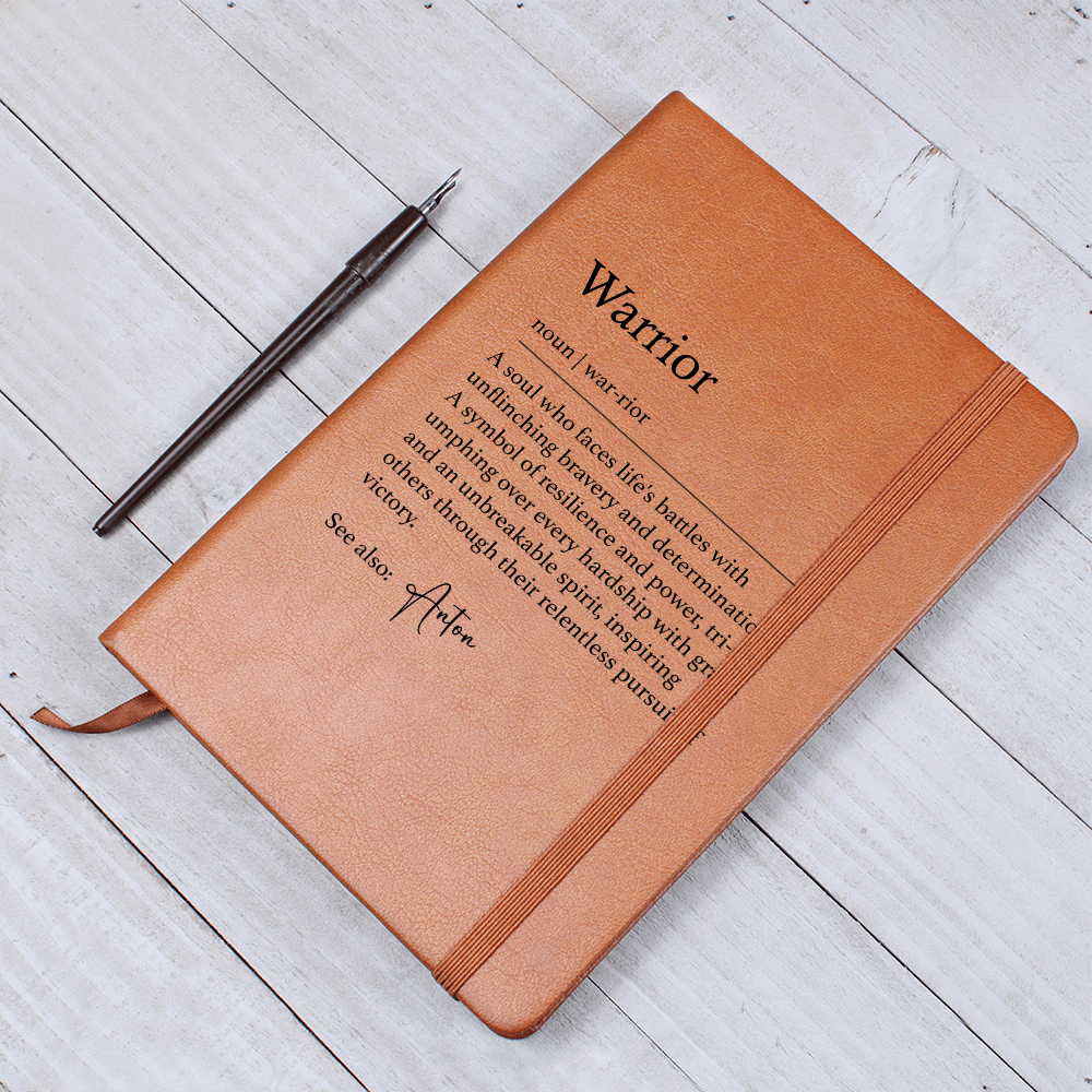 Warrior Personalized Journal