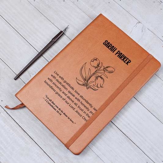 Personalized Leather Journal