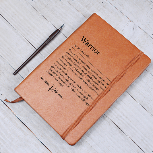 Warrior Personalized Journal