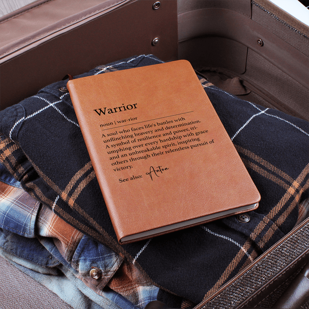 Warrior Personalized Journal