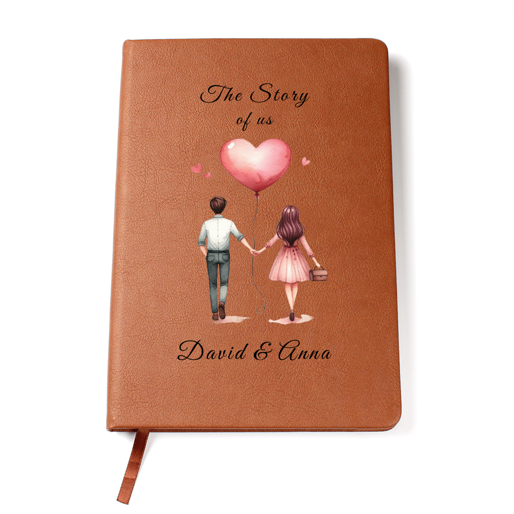 The Story of Us Journal for Couple, Notebook for Couple, Gift for Wife, Gift for Husband, Gift for Couple, 1st, 2nd Anniversary Gift
