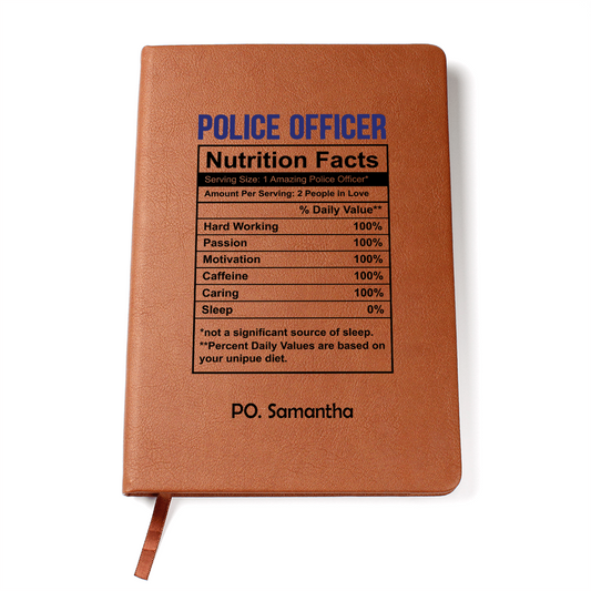 Journal for Police Officer, Notebook for Police Officer, Gift for Police Officer, Gift by Occupation, Gift Idea