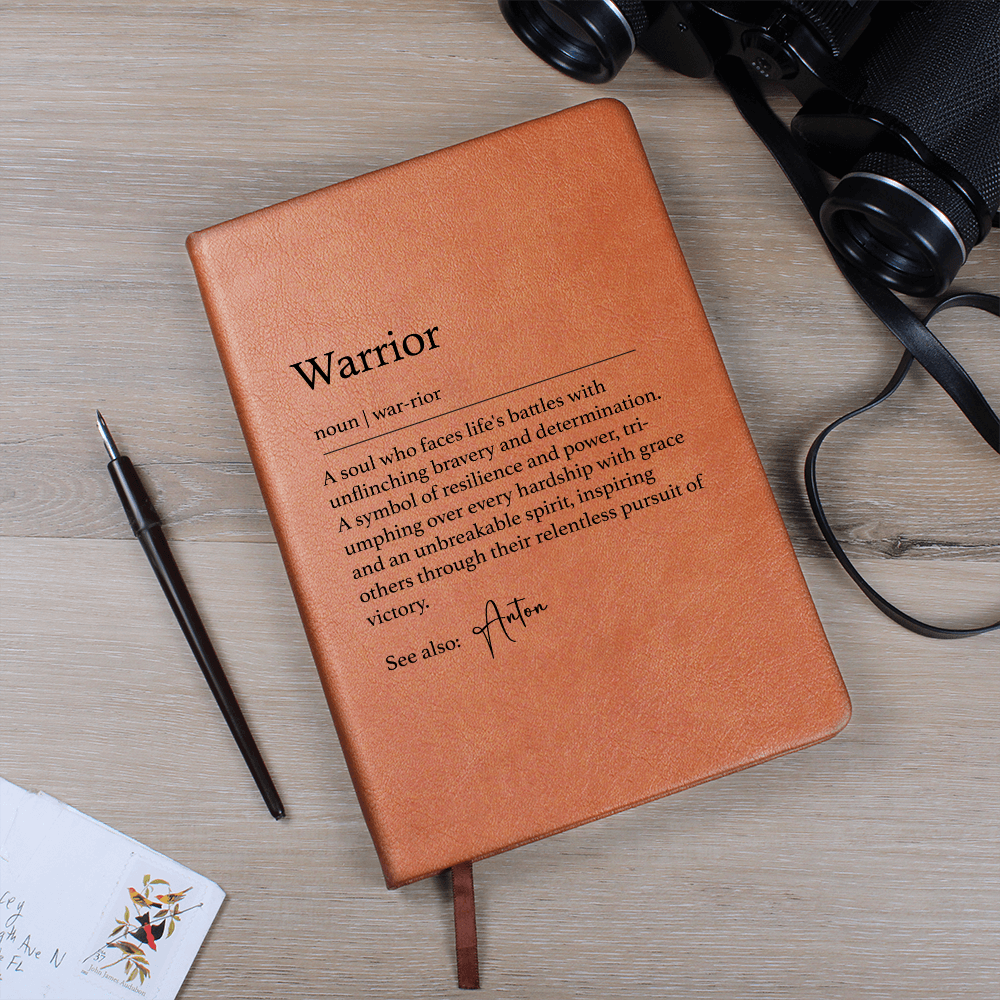 Warrior Personalized Journal