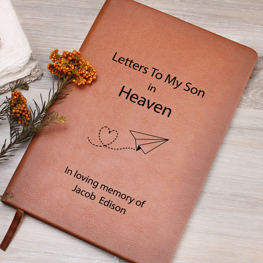 Letters to my Son in Heaven Personalized Journal