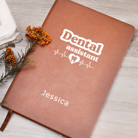 Dental Assistant Personalized Journal, Nurse Notebook, Gift For Nurse, Gift From Mom, Gift from Dad, Gift From Sister, Gift for Her