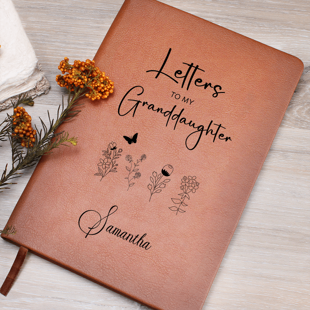 Letters To My Granddaughter Personalized Journal
