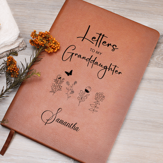 Letters To My Granddaughter Personalized Journal