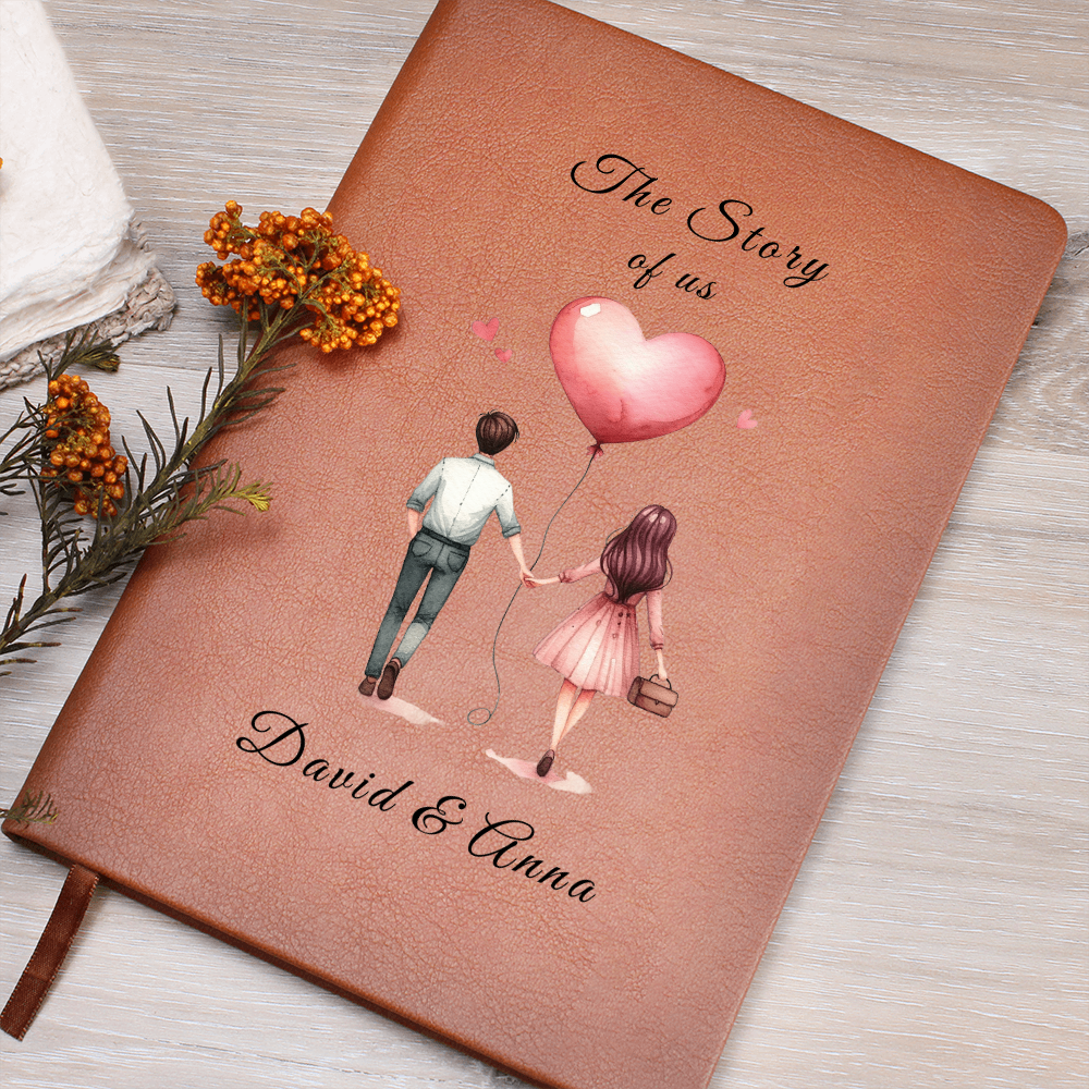 The Story of Us Journal for Couple, Notebook for Couple, Gift for Wife, Gift for Husband, Gift for Couple, 1st, 2nd Anniversary Gift