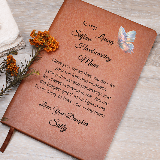 To My Loving Mom Journal