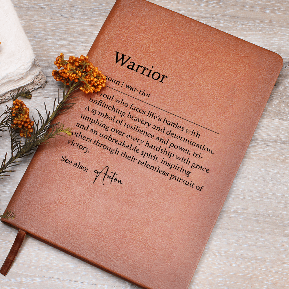 Warrior Personalized Journal
