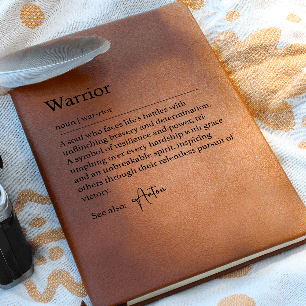 Warrior Personalized Journal