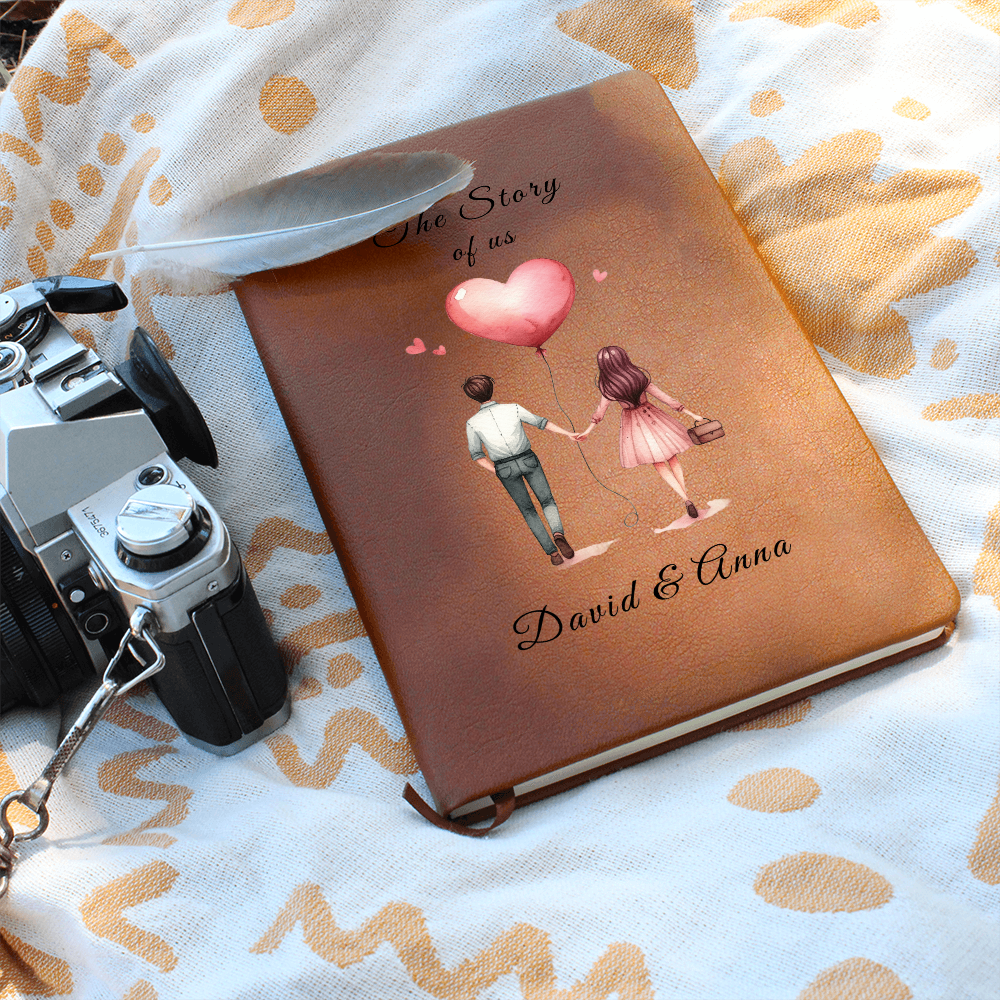 The Story of Us Journal for Couple, Notebook for Couple, Gift for Wife, Gift for Husband, Gift for Couple, 1st, 2nd Anniversary Gift