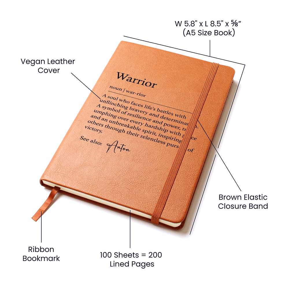 Warrior Personalized Journal