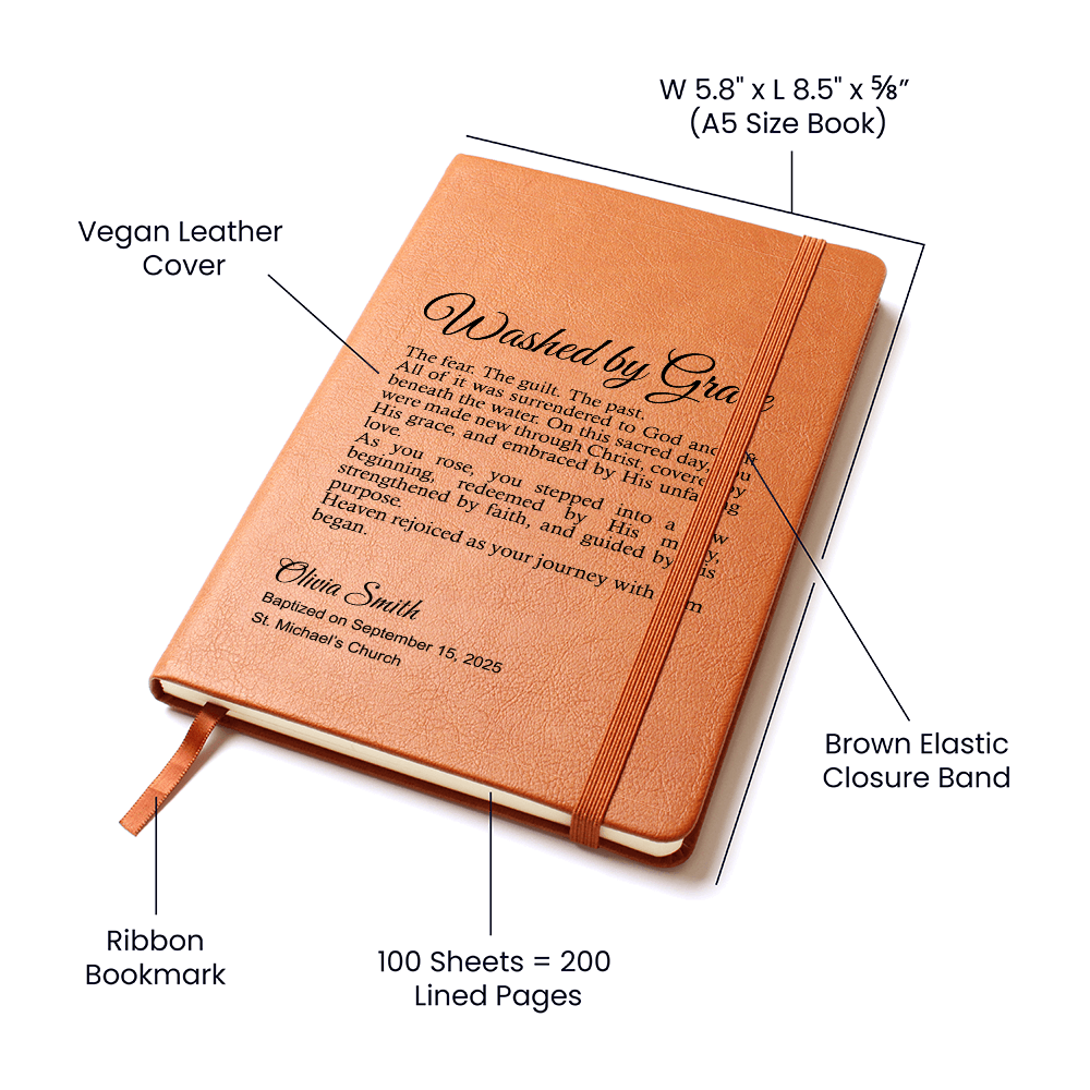 Washed by Grace Journal