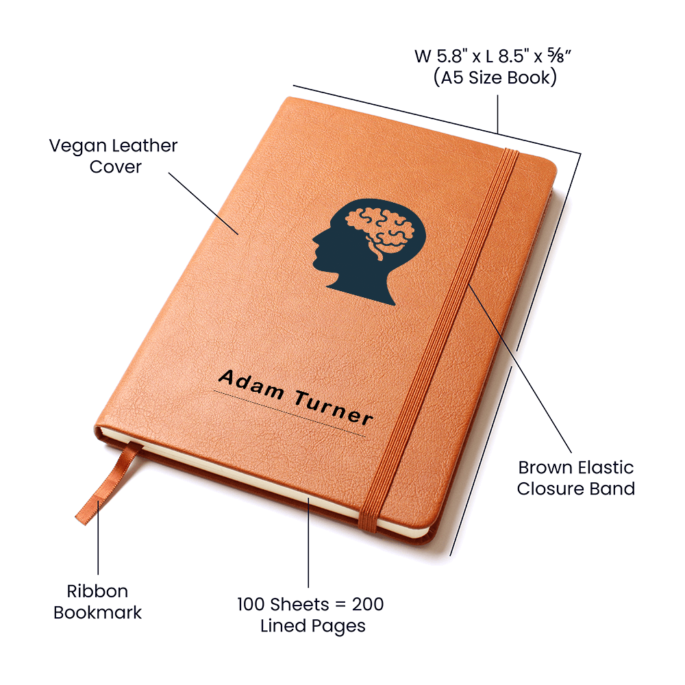 Personalized Name Neurologist Journal, Custom Notebook for Neuro Care, Neuroscience Graduation Gift, Gift Idea