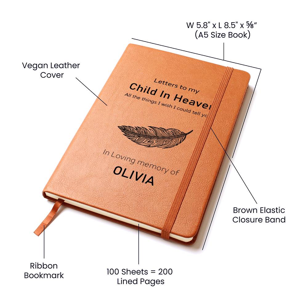 Letters to my child in Heaven Journal