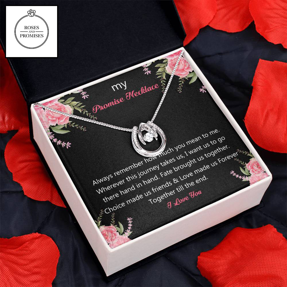 My Promise Necklace Gift | Gift to my Wife | Gift to my Girlfriend | Gift to Friend | Christmas Gift | Birthday Gift | Gift Idea