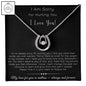 I am Truly Sorry Lucky in Love Necklace