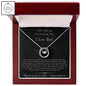 I am Truly Sorry Lucky in Love Necklace
