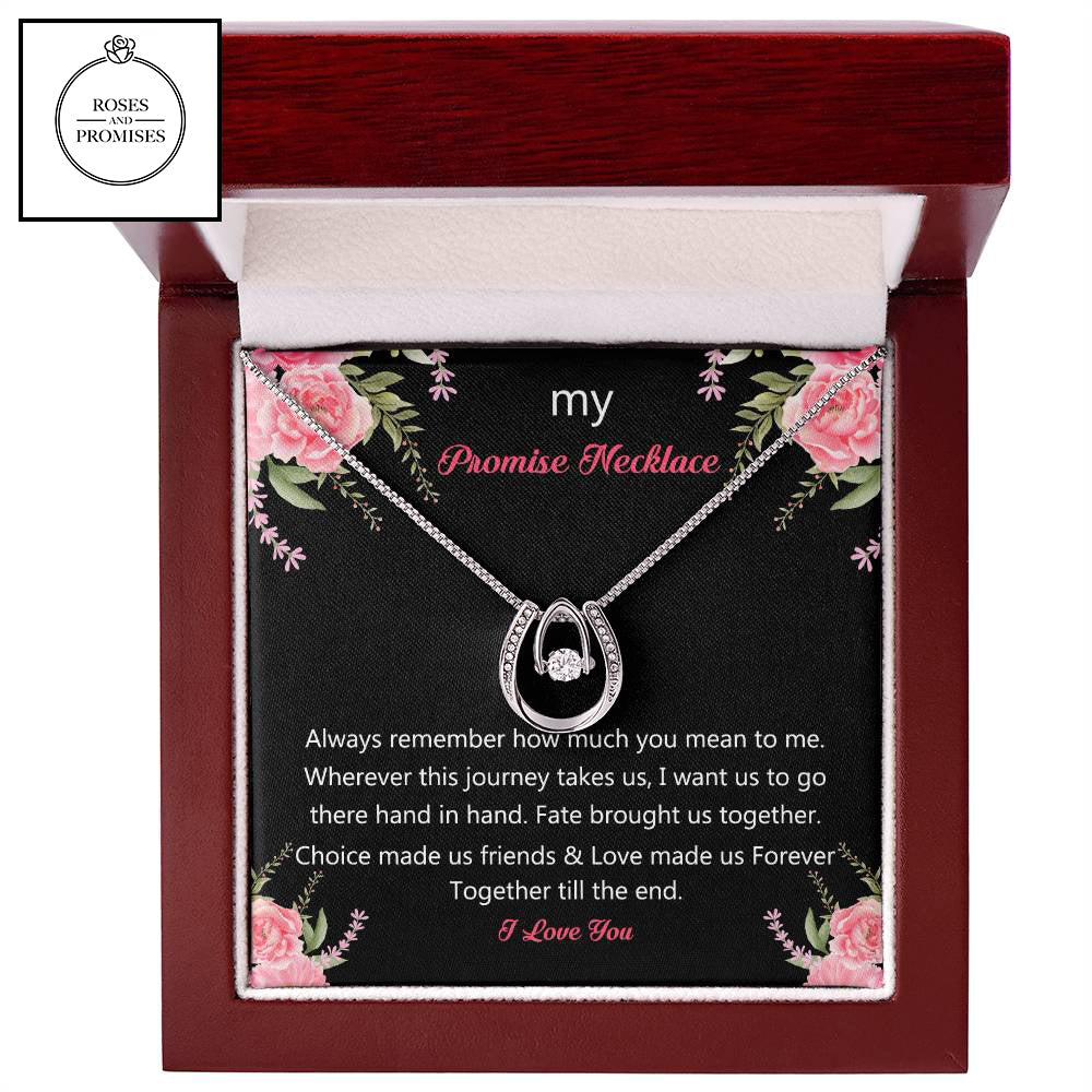 My Promise Necklace Gift | Gift to my Wife | Gift to my Girlfriend | Gift to Friend | Christmas Gift | Birthday Gift | Gift Idea