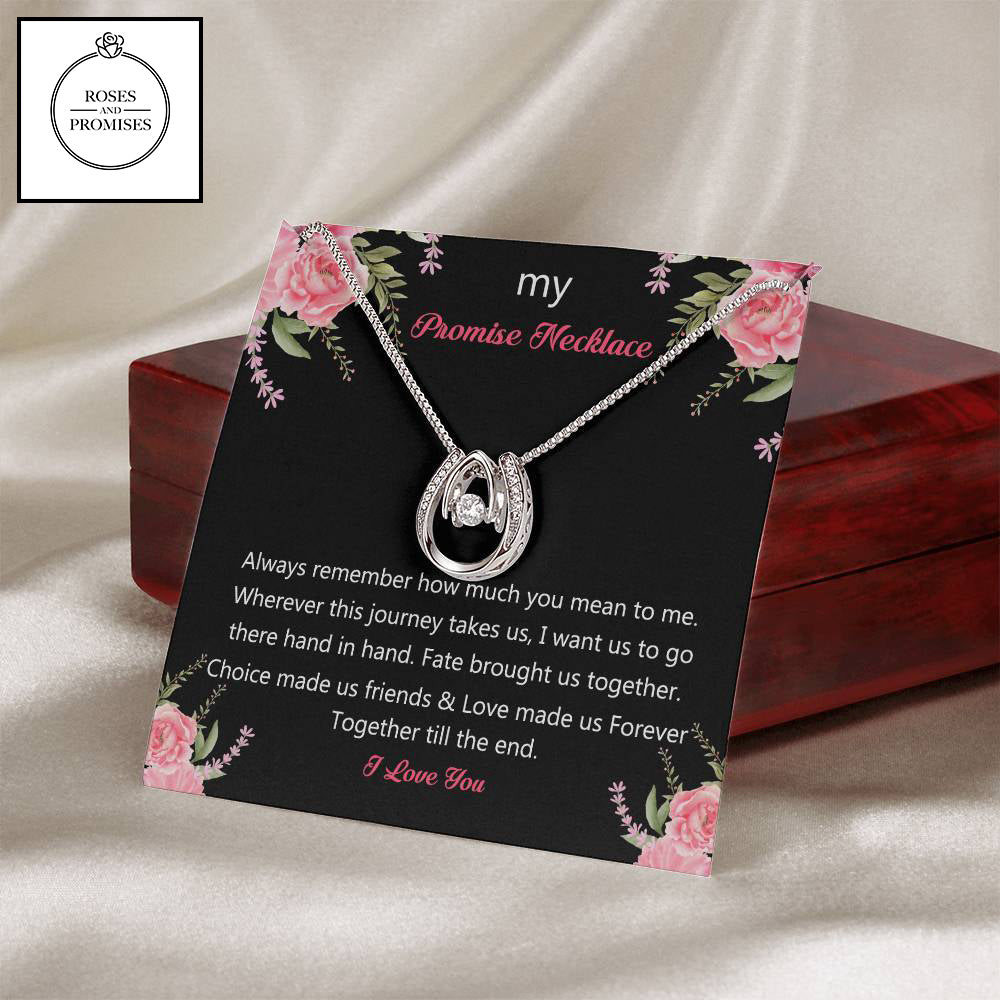 My Promise Necklace Gift | Gift to my Wife | Gift to my Girlfriend | Gift to Friend | Christmas Gift | Birthday Gift | Gift Idea