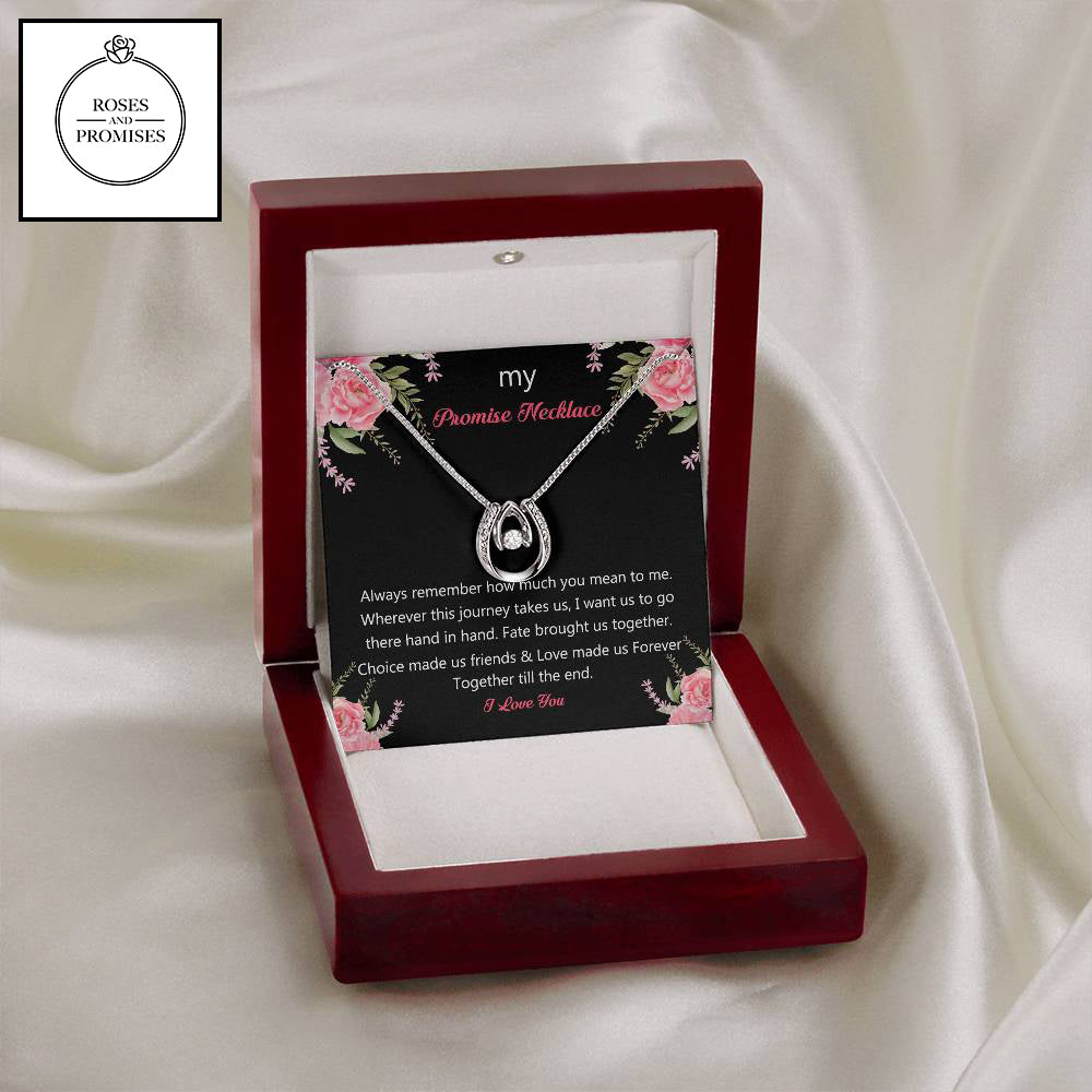 My Promise Necklace Gift | Gift to my Wife | Gift to my Girlfriend | Gift to Friend | Christmas Gift | Birthday Gift | Gift Idea