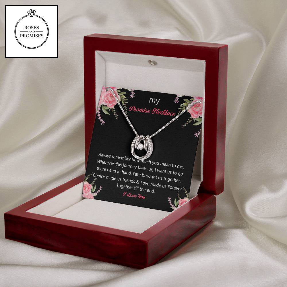 My Promise Necklace Gift | Gift to my Wife | Gift to my Girlfriend | Gift to Friend | Christmas Gift | Birthday Gift | Gift Idea