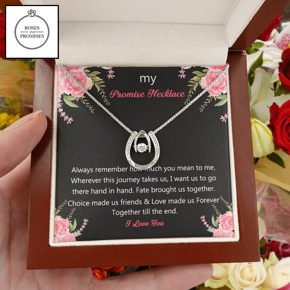 My Promise Necklace Gift | Gift to my Wife | Gift to my Girlfriend | Gift to Friend | Christmas Gift | Birthday Gift | Gift Idea