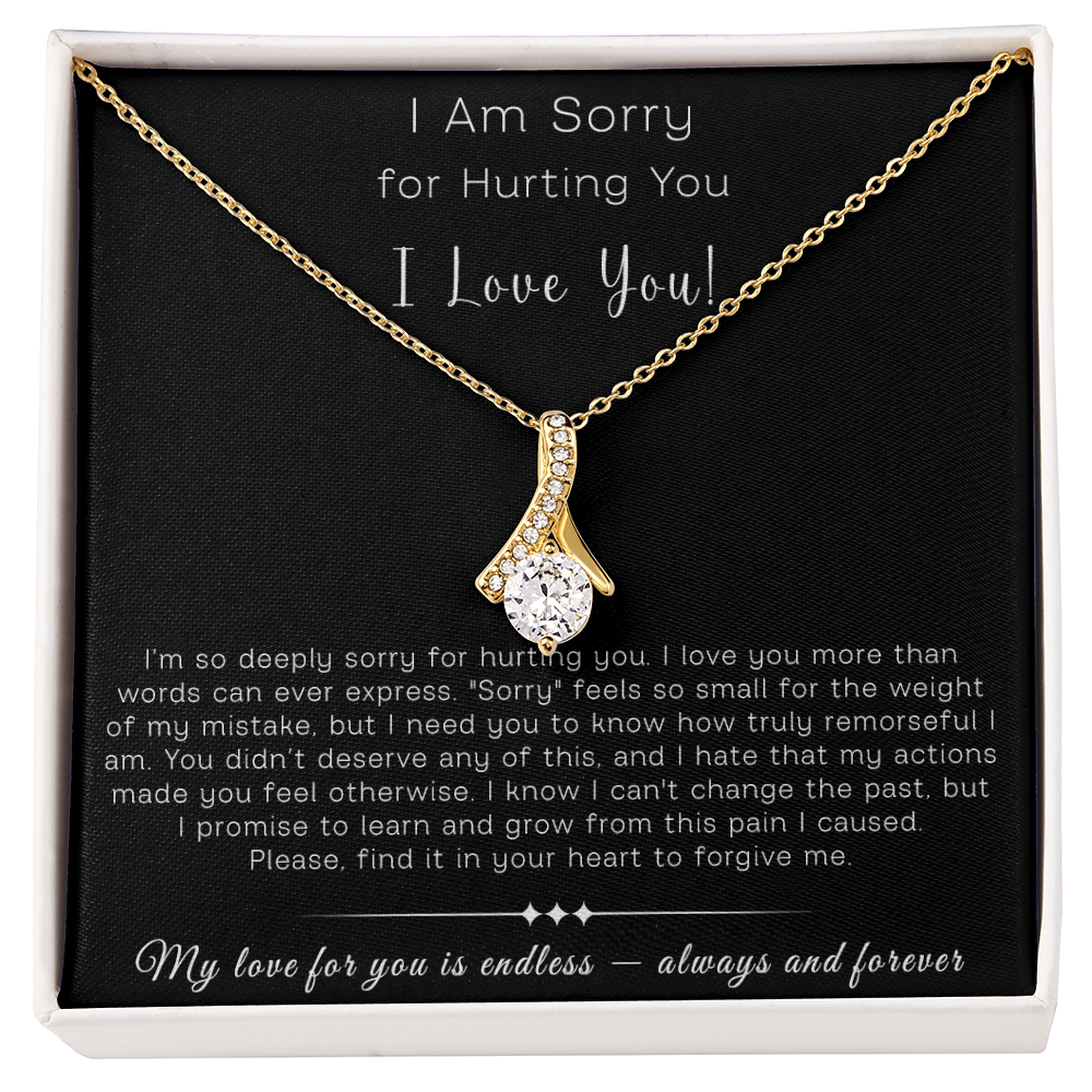 I am Truly Sorry Alluring Beauty Necklace