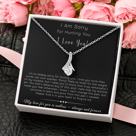 I am Truly Sorry Alluring Beauty Necklace, Apology Gift Necklace For Her, Gift for Girlfriend, Gift for Wife, Gift for Soulmate