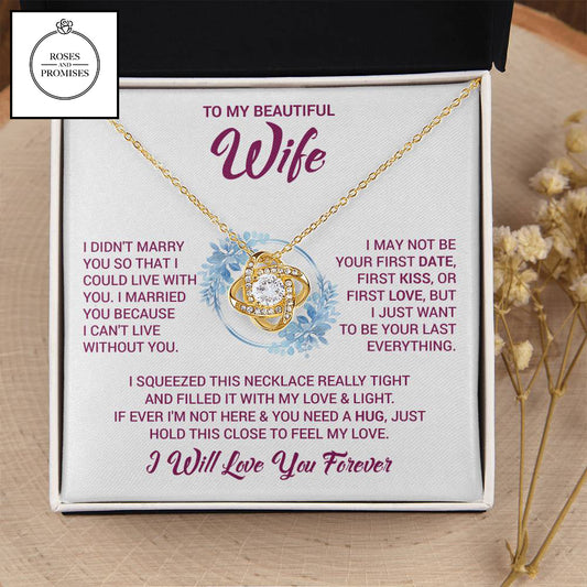 To My Beautiful Wife Gift |