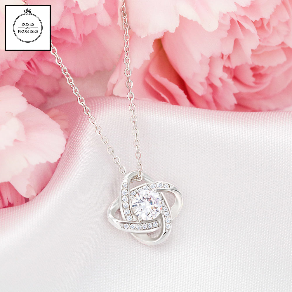 I am Truly Sorry Love Knot Necklace