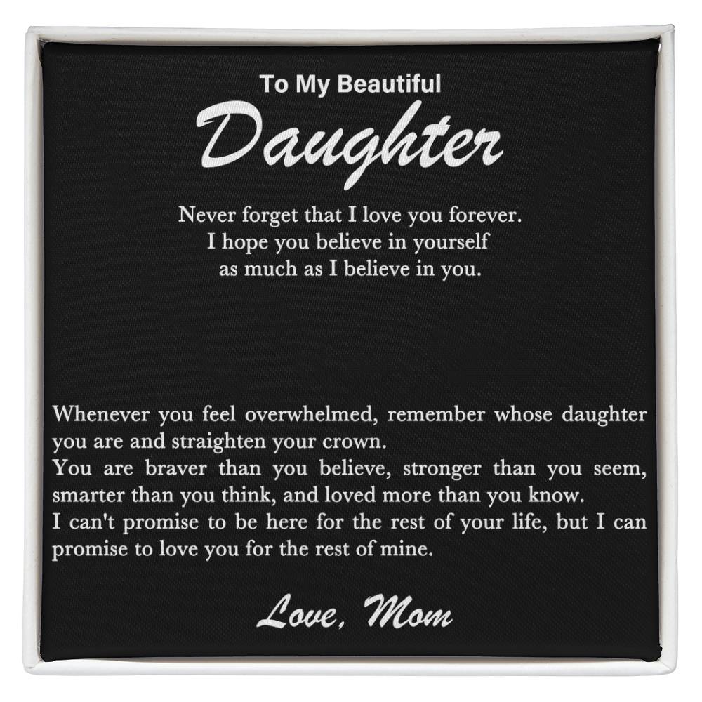 Signature Style Name Necklace Gifts | Mother to Daughter | Necklace Gift from Mom to Daughter |  Necklace for Daughter from Mom